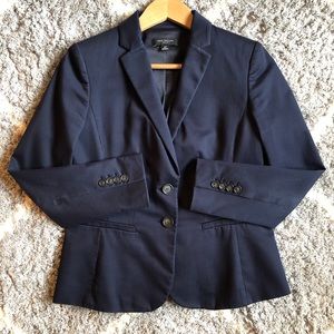Ann Taylor Petite Blazer Navy